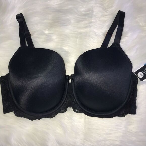 INC Women’s Plus Size Lace-Trim Balconette Bra - Picture 4 of 9